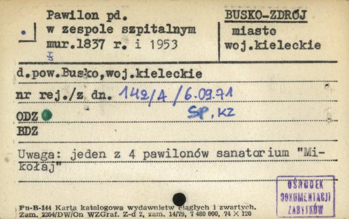 pawilon pd. w zespole szpitalnym, skan 1