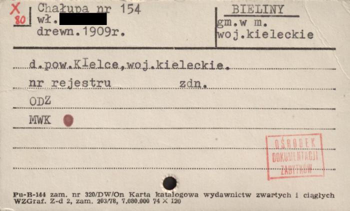 chałupa, skan 1