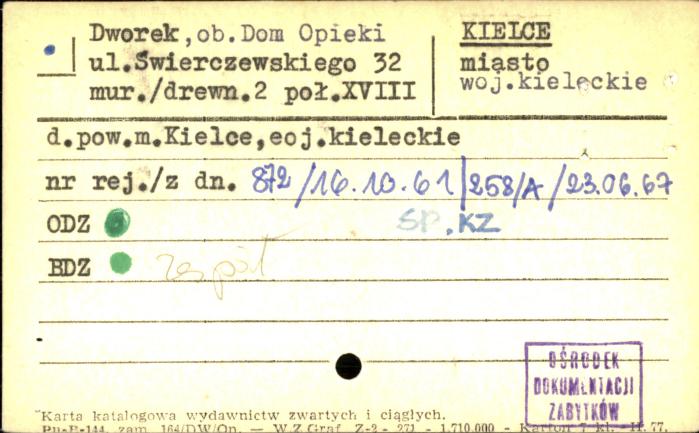 zespół dworu, dwór, skan 2