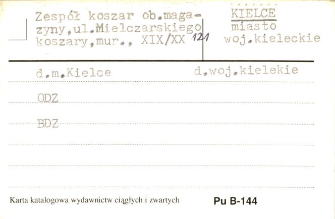 zespół koszar ob. magazyny, skan 1