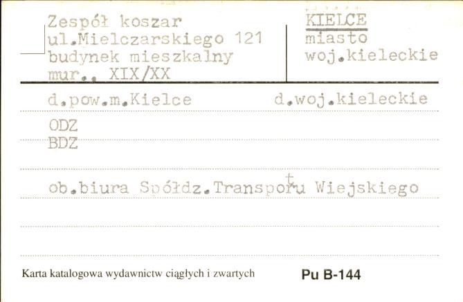 zespół koszar, budynek mieszkalny, skan 1