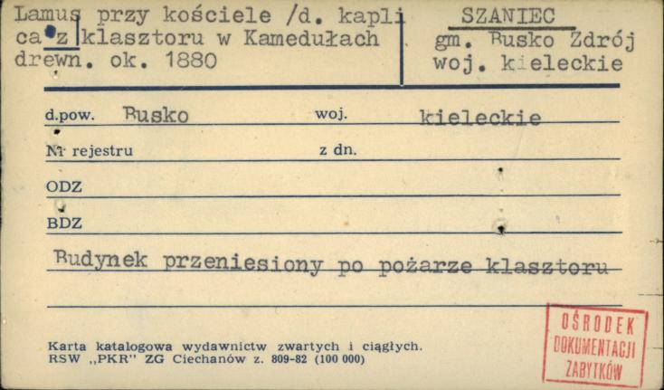 lamus przy kościele, skan 1