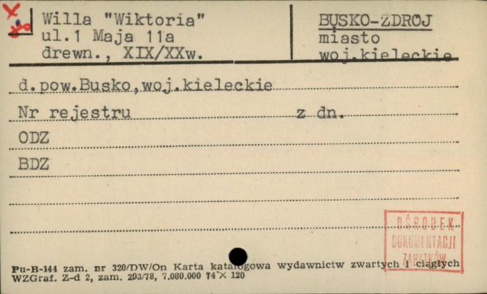 willa Wiktoria, skan 1