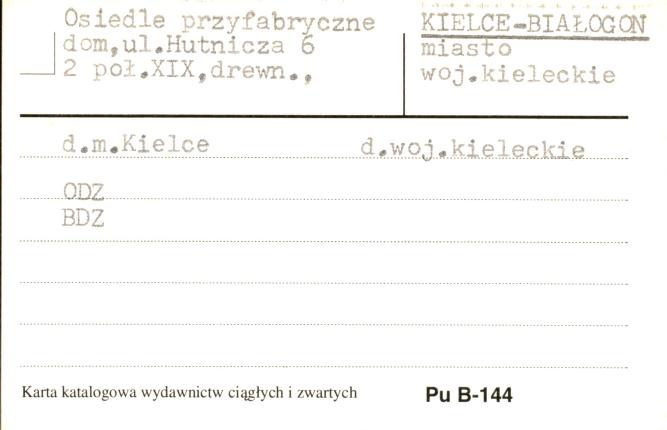 osiedle przyfabryczne, dom, skan 1