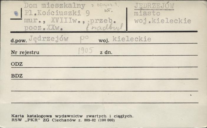 dom mieszkalny z oficyną, skan 1