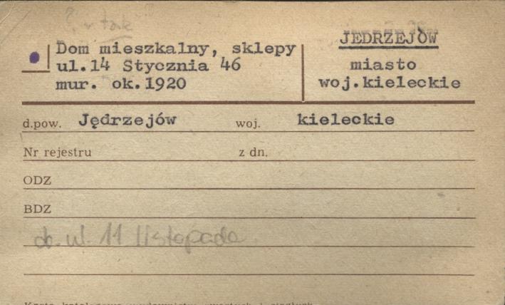 dom mieszkalny, sklepy, skan 1