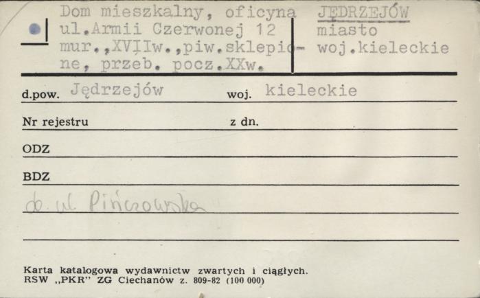 dom mieszkalny, oficyna, skan 1