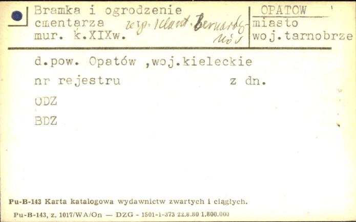 bramka i ogrodzenie, skan 1