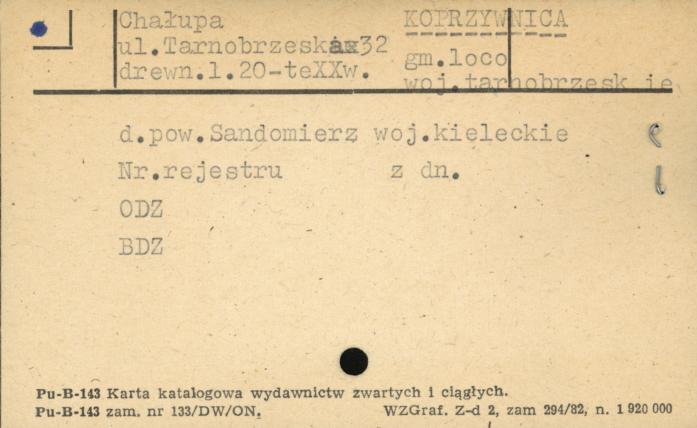 chałupa, skan 1