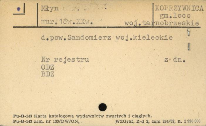 młyn, skan 1