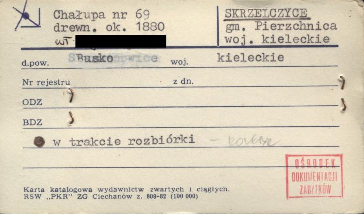 chałupa, skan 1