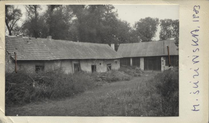 budynki gospodarcze plebanii, skan 2