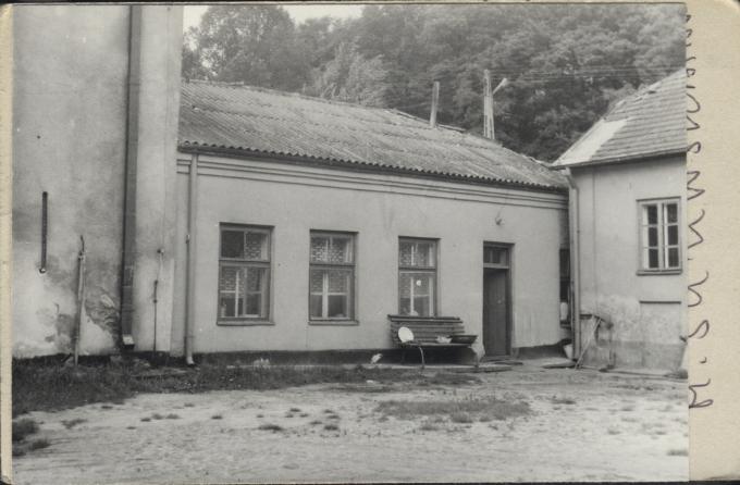 budynek gospodarczy I w zespole pałac-zamk., skan 3
