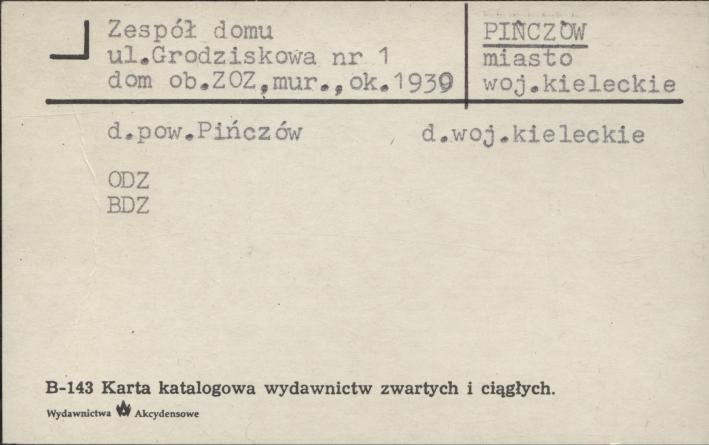 dom, ob. zakład opieki zdrowotnej, skan 1