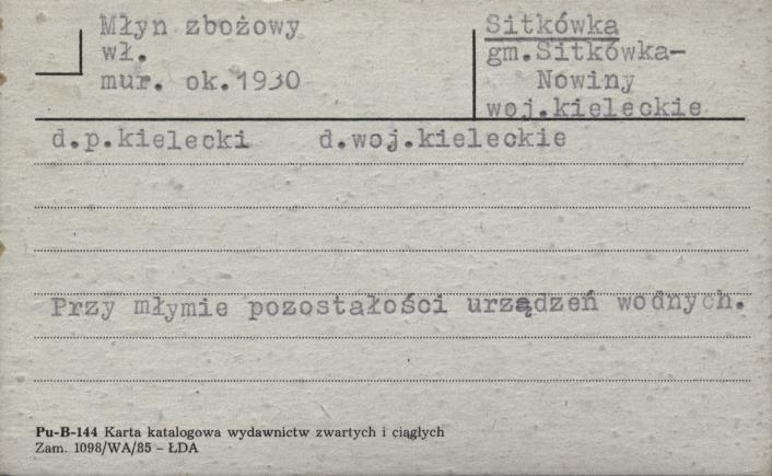 młyn zbożowy, skan 1