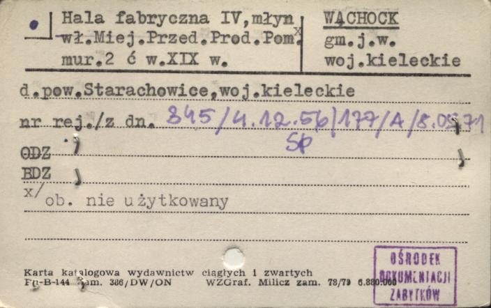 hala fabryczna IV, młyn, skan 1