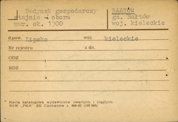 budynek gospodarczy stajnia i obora, skan 1