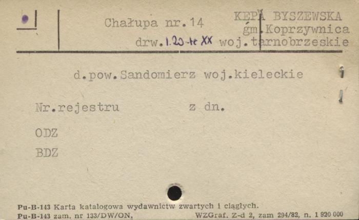 chałupa, skan 1