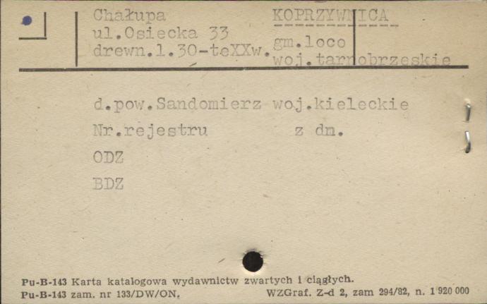 chałupa, skan 1