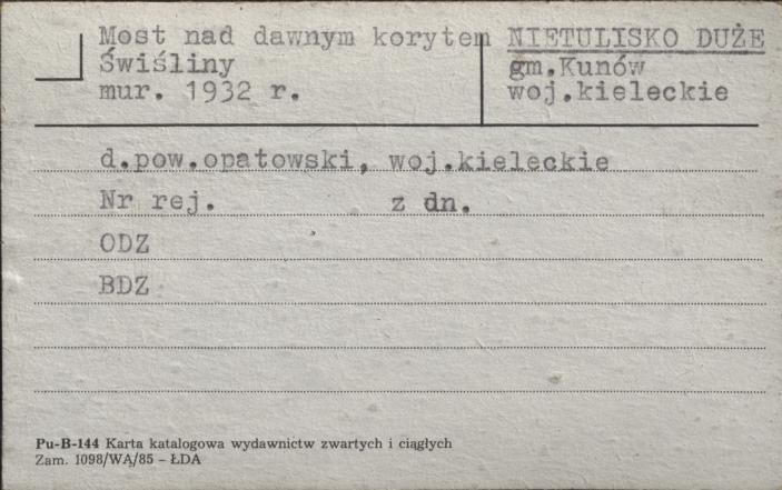 most nad dawnym korytem Świśliny, skan 1