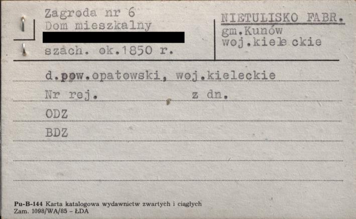 zagroda, dom mieszkalny, skan 1