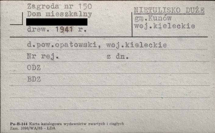 zagroda, dom mieszkalny, skan 1