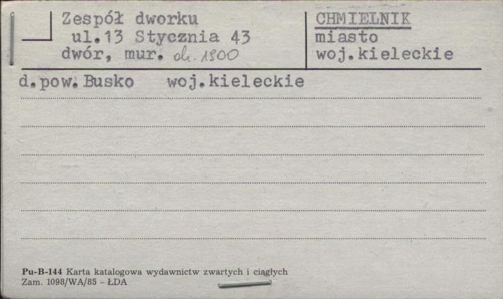 zespół dworku dwór, skan 1