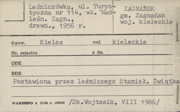 leśniczówka, skan 1