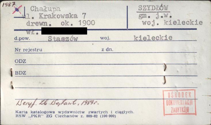 chałupa, skan 1