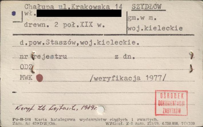 chałupa, skan 1