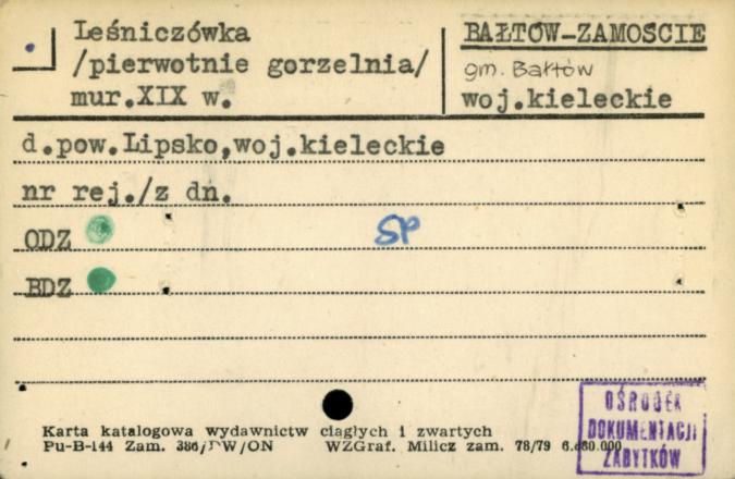 leśniczówka, skan 1