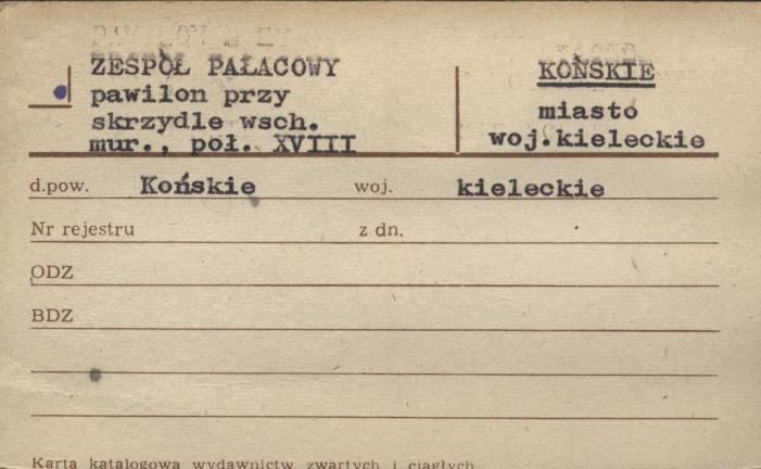 pawilon przy skrzydle wschodnim pałacu, skan 1
