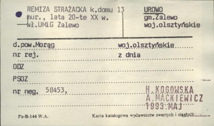 remiza straży pożarnej, skan 1