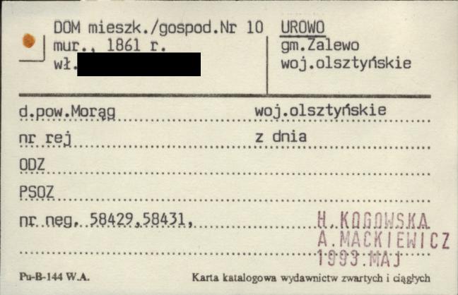 dom mieszkalno-gospodarczy, skan 1