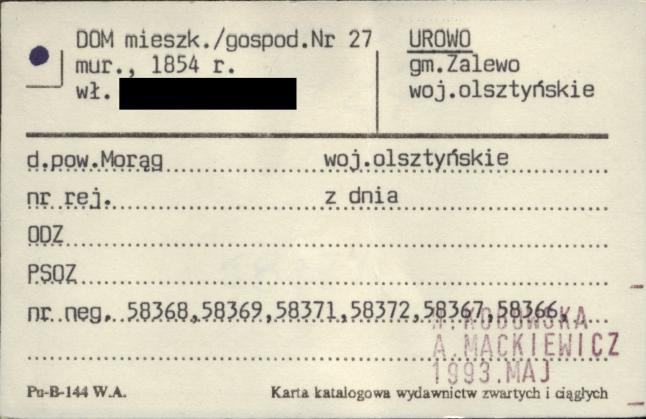 dom mieszkalno-gospodarczy, skan 1