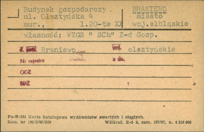 budynek gospodarczy, skan 1