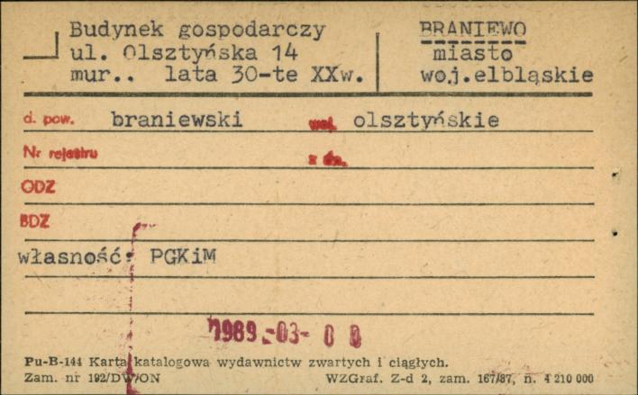 budynek gospodarczy, skan 1