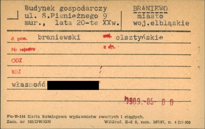 budynek gospodarczy, skan 1