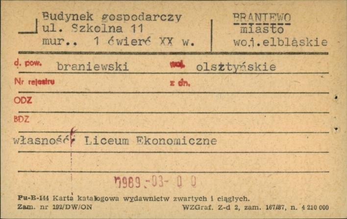 budynek gospodarczy, skan 1