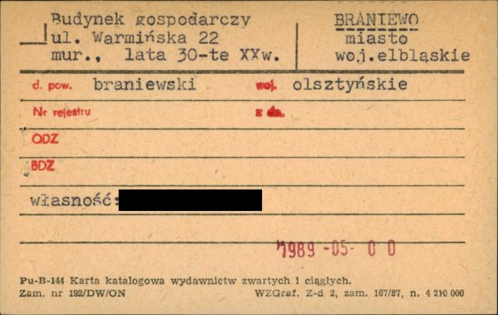 budynek gospodarczy, skan 1