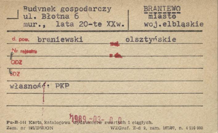 budynek gospodarczy, skan 1