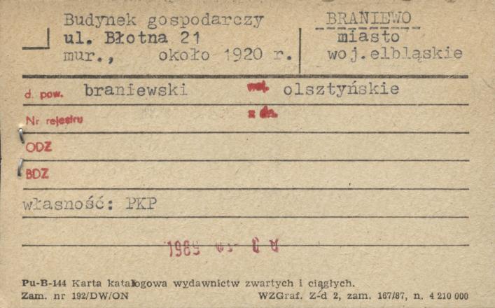 budynek gospodarczy, skan 1