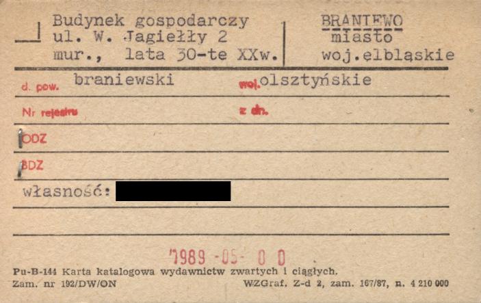 budynek gospodarczy, skan 1