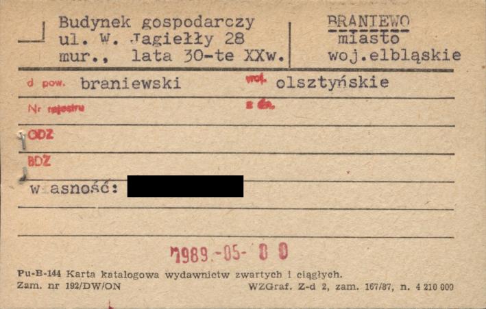 budynek gospodarczy, skan 1