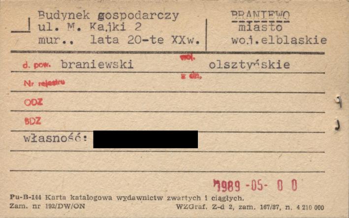 budynek gospodarczy, skan 1