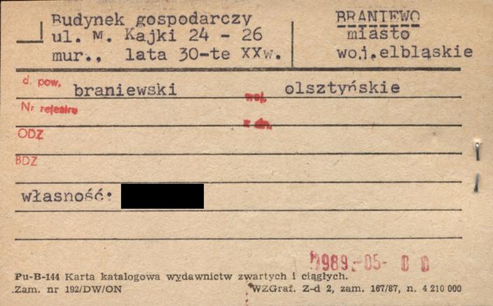 budynek gospodarczy, skan 1