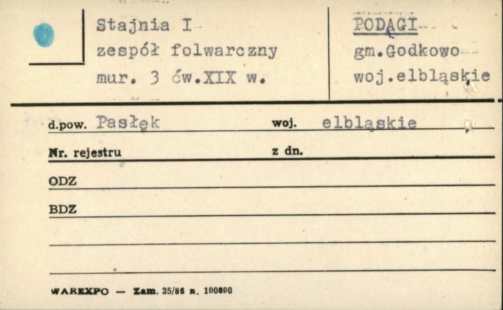 stajnia I, skan 1