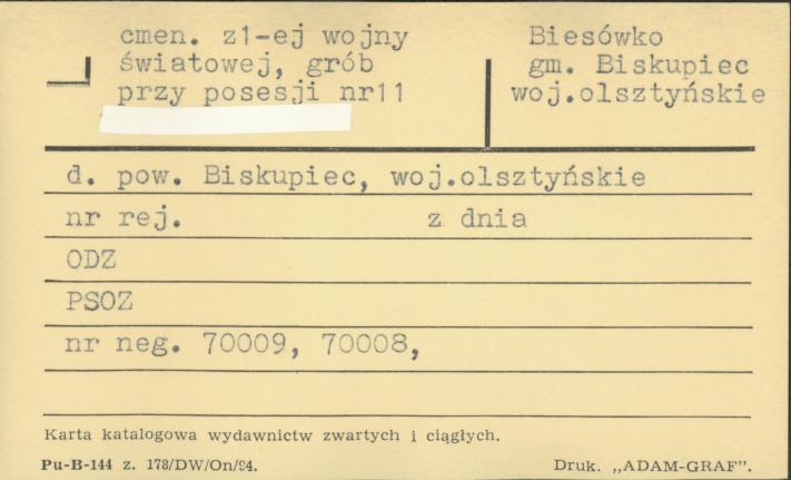 grób - cmen. z 1-ej wojny światowej, skan 1