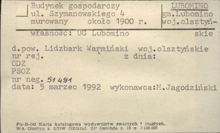 budynek gospodarczy, skan 1
