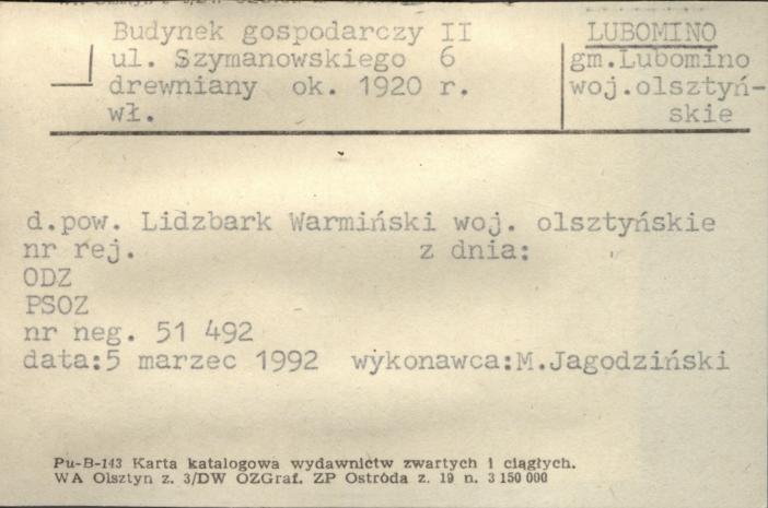 budynek gospodarczy II, skan 1